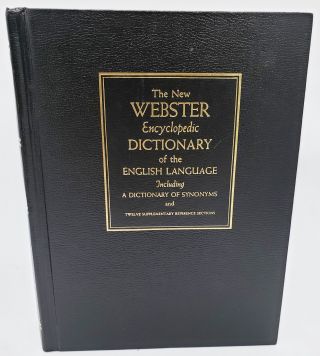 1970 The Webster Encyclopedic Dictionary Of The English Language