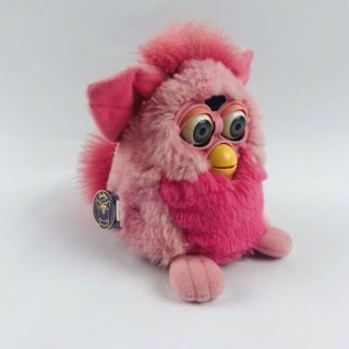 Vintage 1998 Furby – Pink Flamingo,  Blue Eyes - 70 - 800,  Does Not Work