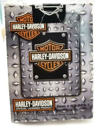 Harley - Davidson Motorcycle Playing Card Poker Chip official souvenir collectible 2