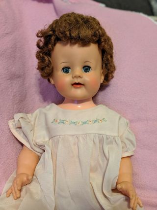 Vintage 22 " Ideal Big Baby Betsy Wetsy - 1959 - 1960 Vs - 22 Ideal Doll