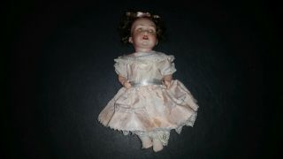 Antique Armand Marseille Bisque Girl Doll 11 " 971 4/0 Drgm 267 Am Germany