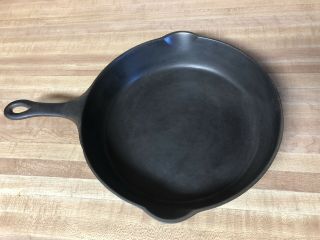 Vintage Merit By Griswold 8 Pn 1504 Cast Iron Skillet Frying Pan Heat Ring