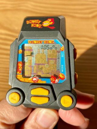 Vintage 1994 Nelsonic Donkey Kong Game Watch Nintendo Perfect