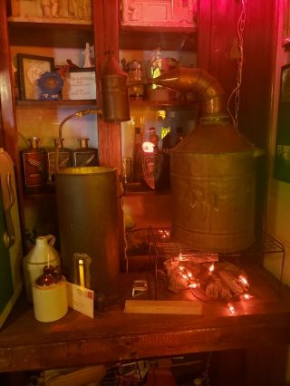 Antique Complete Moonshine Whiskey Still Prohibition Era
