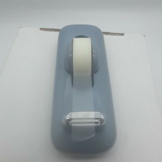 Vintage ELDON Mod Blue Desktop Tape Dispenser 1980s 2