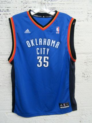 Adidas Nba Oklahoma City Thunder Kevin Durant 35 Basketball Jersey Size Xl