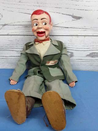 Vintage 1950s Juro Paul Winchell Jerry Mahoney Ventriloquist Dummy Doll Figure