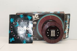 Vtg Zodiac The Astrology Computer Complete Coleco 1979 Instructions