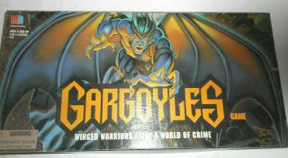 Vintage 1995 Gargoyles Board Game Milton Bradley Complete Lqqk