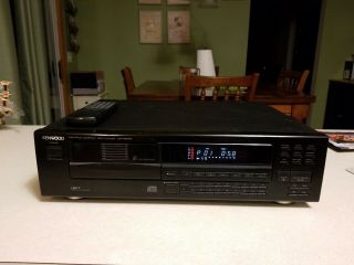 Vintage Kenwood Compact Disc DP - M5560 6,  1 CD Player Remote Control 2