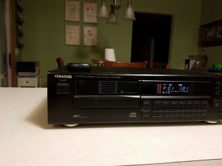 Vintage Kenwood Compact Disc DP - M5560 6,  1 CD Player Remote Control 3