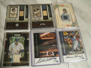 Another 100 Card Hof Lot; Vintage,  Auto 