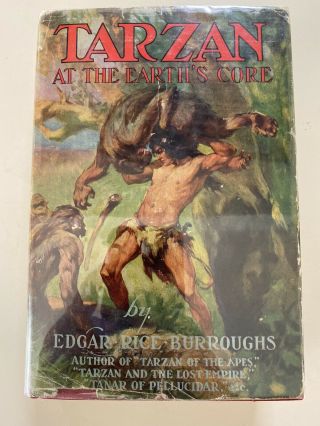 Tarzan At The Earths Core Edgar Rice Burroughs 1929 1930 Vintage
