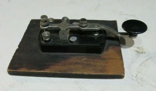 Vintage Telegraph Morse Code Key Japan