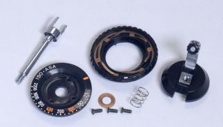 Konica Ft - 1 Rewind Knob Crank Iso Dial Screws Vintage Slr 35mm Film Camera Parts