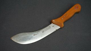 Vintage Pfeil F.  Dick 6.  5 " Butcher Knife W/wood Handle