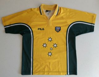 Vintage Australian Cricket Shirt Made In Australia.