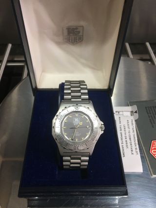 Tag Heuer Vintage Sports Watch In