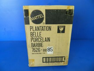 Plantation Belle Porcelain Barbie 7526