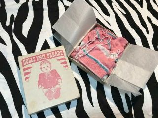 Vintage Dolls Knit Parade Knit Clothing Tiny Tears Dy - Dee Baby W/ Orig.  Box