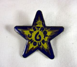 Vintage Australian " 1980 Castrol 6 Hour " Badge