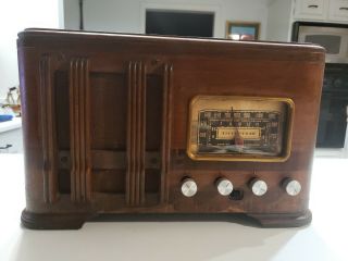 Vintage Silverstone Foreign Shortwave Radio Incomplete Not
