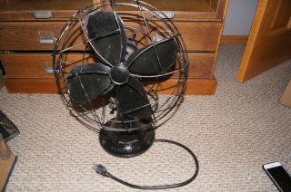Vintage Emerson Electric 3 Speed Oscillating Fan Type 79646