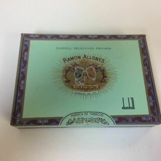 Dunhill Seleccion Privada Ramon Allones Wooden Cigar Box 2