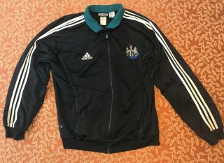 Vintage Adidas Newcastle United Fc Zipup Training Jacket Size Xl Premier League