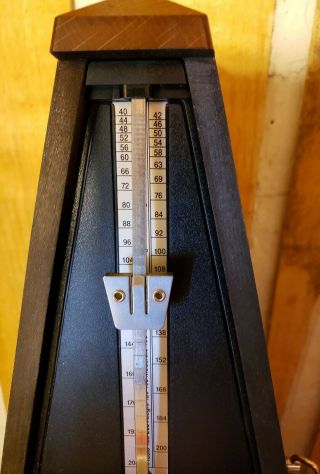 Vintage Wittner Metronome Made In West Germany,  Wind Up