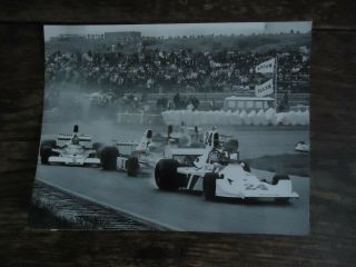 Press Photo Formula 1 Dutch Grand Prix 1975 - James Hunt Hesketh Mass Fittipaldi