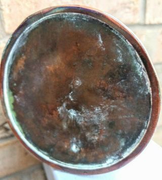 ANTIQUE Copper and Pewter WILLIAM IV Beer Tankard 1830 ' s 3