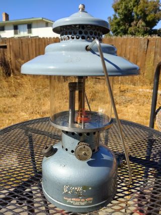 Vintage Sears Roebuck Jc Higgins 710 - 74010 Single Burner White Gas Lantern