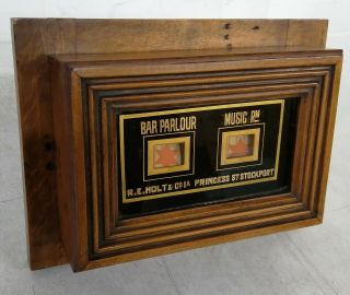 Antique Vintage Butler Servants Indicator Bell Box Bar Parlour Music Room