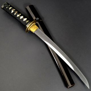 Authentic Nihonto Japanese Katana Sword Wakizashi Antique Unokubi - Zukuri Nr