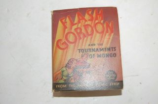 Flash Gordon And The Tournaments Of Mongo 1935 Blb Big Little Book 1171 Vintage
