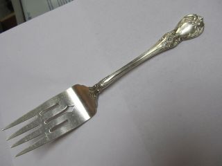 Towle Old Master Sterling Silver Vintage Cold Meat Fork 8 1/4” Xlnt Cond