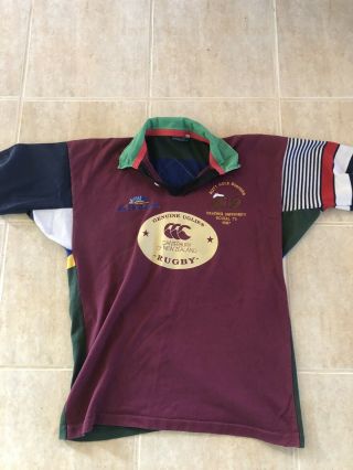 Vintage 1997 Canterbury Uglies Rugby Top Jersey Size Xl Made In Australia