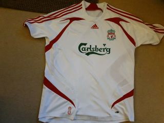 Vintage Liverpool Away Football Shirt Size Large