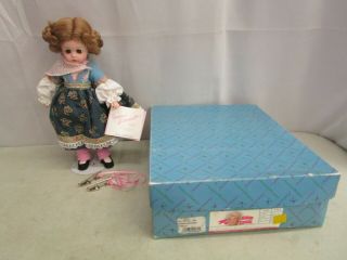 Vintage Madame Alexander Doll Gretel Brinker 11.  5 " (with Stand)