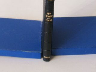 Vintage Kjv Harper & Brothers Holy Bible Testament & Psalms