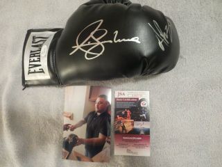 Anthony Joshua & Andy Ruiz Signed Boxing Glove,  Jsa,  The Only 2 On Ebay,  Stunning