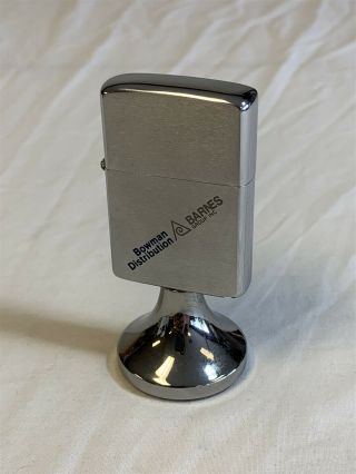 1979 Vintage Zippo Lighter With Stand Bowman Distribution Barnes Group