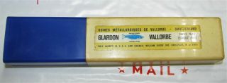 Vintage Glardon Vallorbe - Swiss Round Handle Needle Files