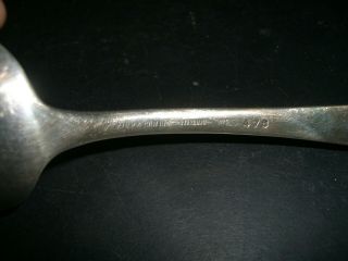 S KIRK & SON STERLING SILVER REPOUSSE LARGE SERVING SPOON 3