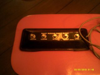 Vintage Peavey 5 - Button Remote Switch 71244052
