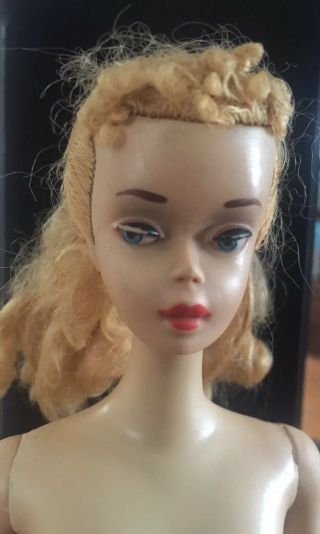 Vintage Barbie 3 Blond Ponytail
