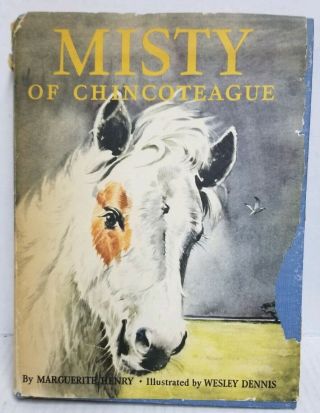 Misty Of Chincoteague By Marguerite Henry/wesley Dennis 1948