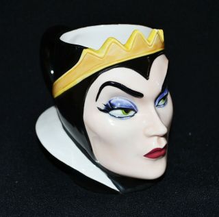 Walt Disney Snow White Evil Queen 3d Ceramic Mug Vintage