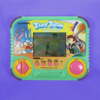 Tiger Electronics Vtg 90s Tiny Toon Adventures Handheld Game